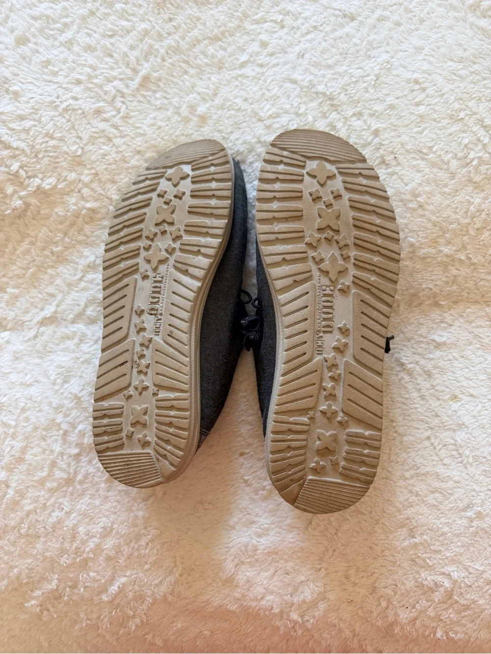 Hey Dude Gray Slip-On Loafers
